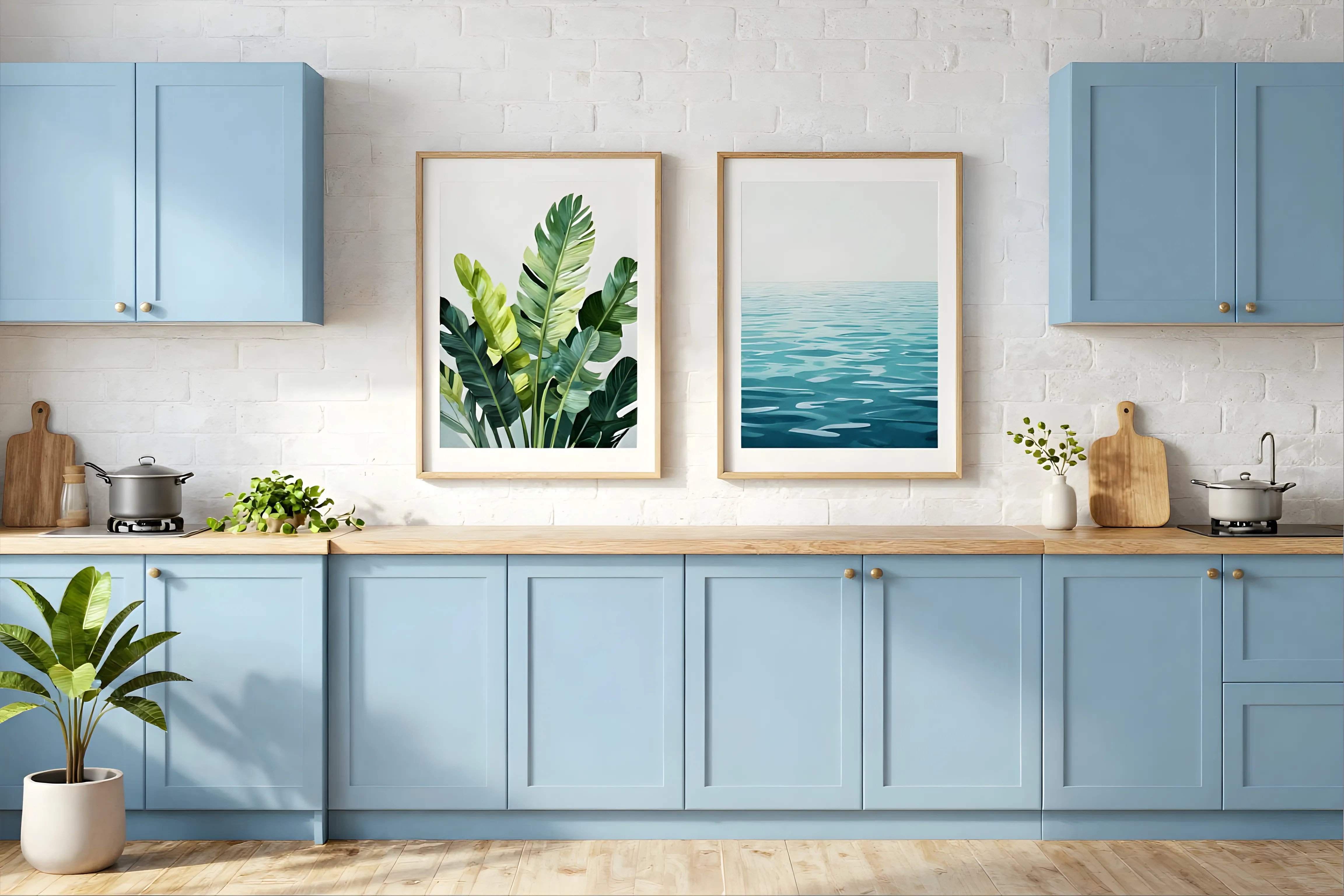 Kitchen renovation and cabinet painting in Charlotte NC